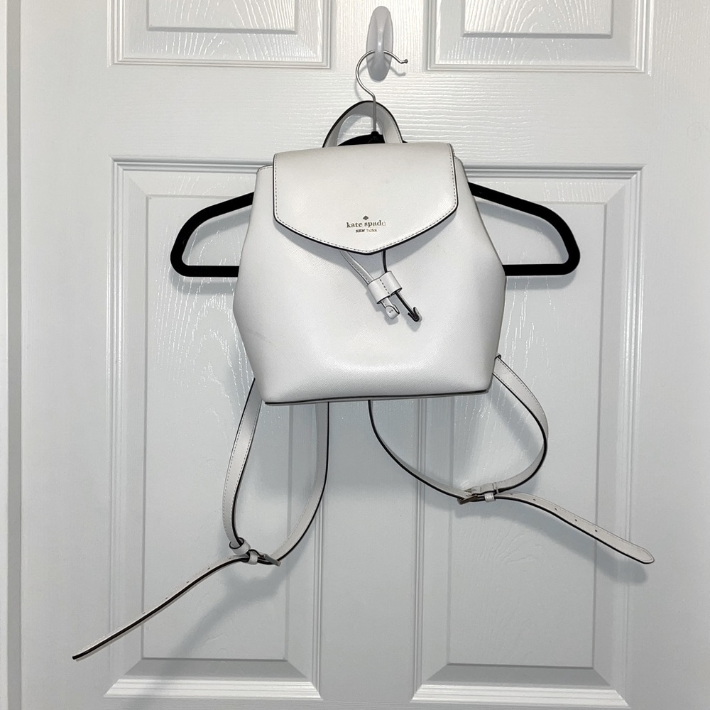 Kate Spade White Backpack